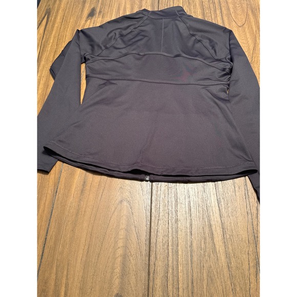 FILA SPORT Women's Black Full Zip Athletic Jacket Thumbholes Size L - Picture 6 of 7